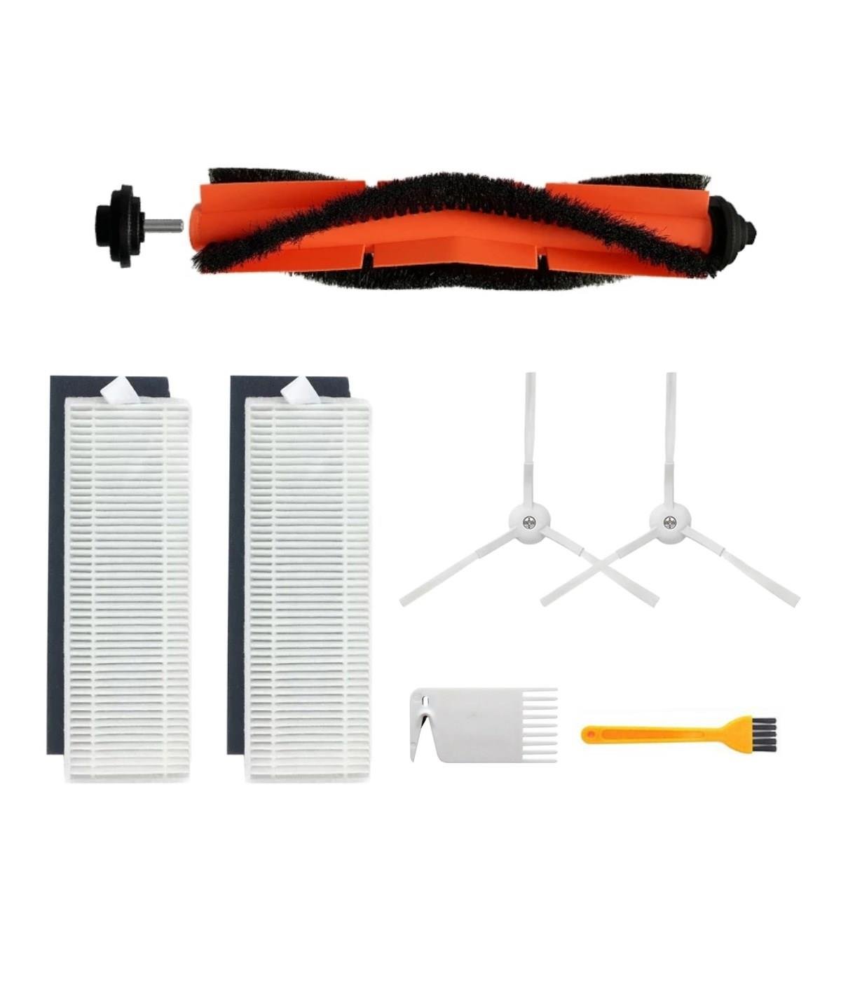 Viomi V3 Max Uyumlu Yedek Mopsuz Fırça Hepa Filtre Seti-7 Parça