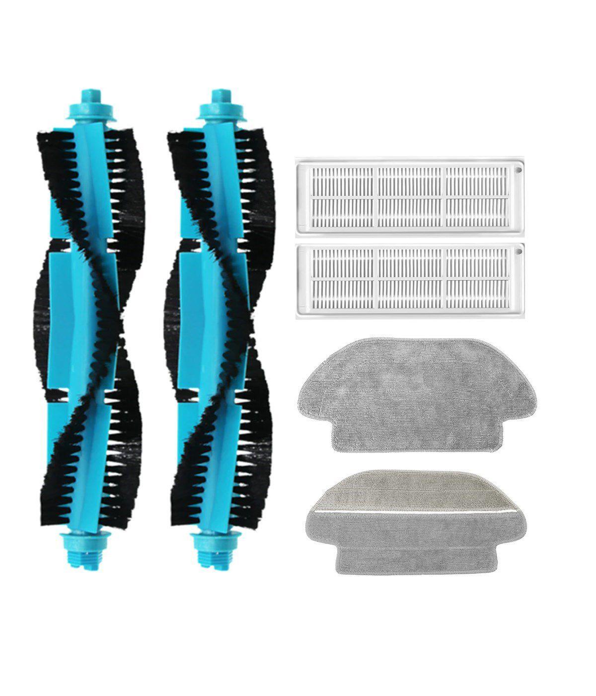 Viomi V3 Uyumlu Yedek Fırça Hepa Filtre Mop Seti-6 Parça