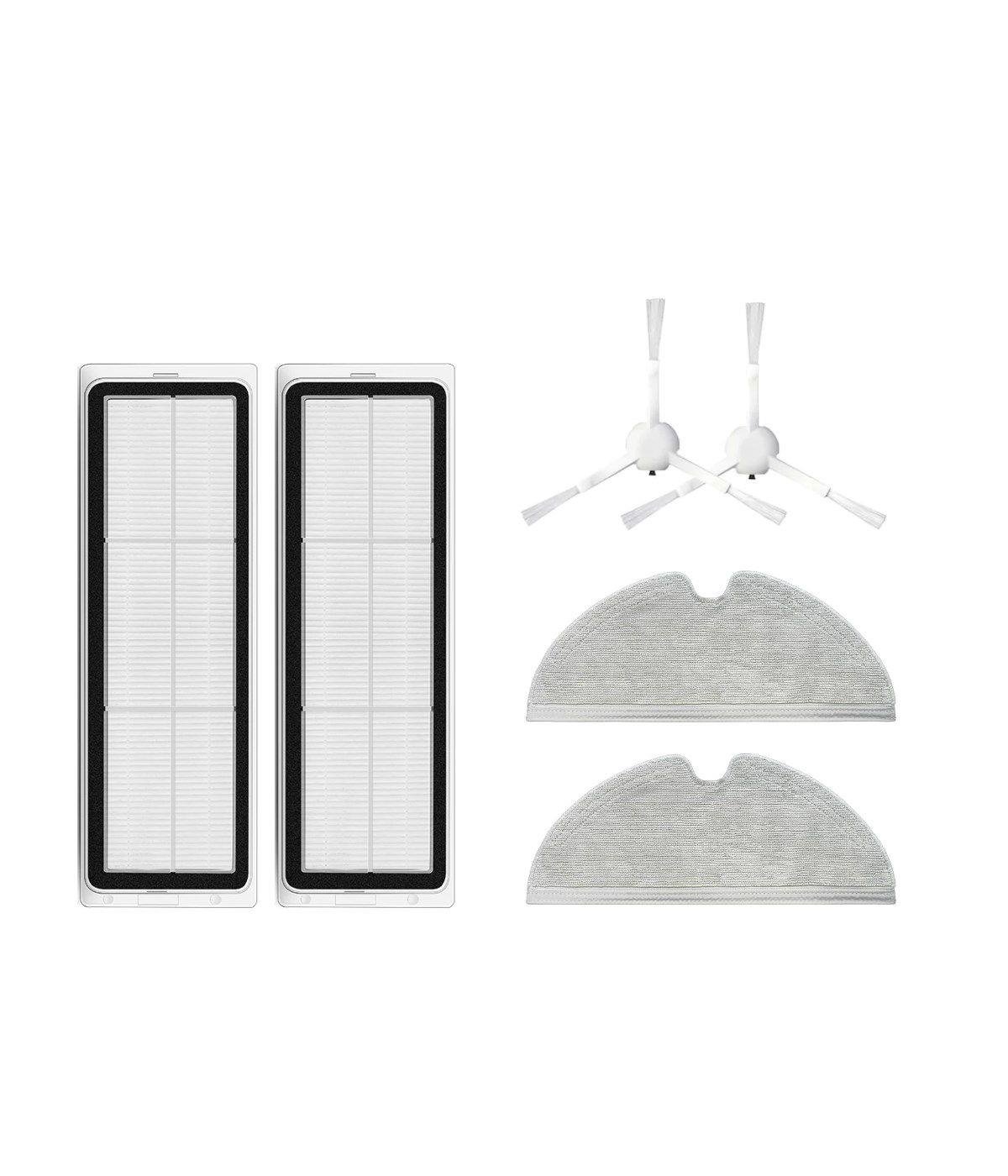 Xiaomi 2C Vacuum Mop Uyumlu Yedek Hepa Filtre Yan Fırça Mop-6 Parça