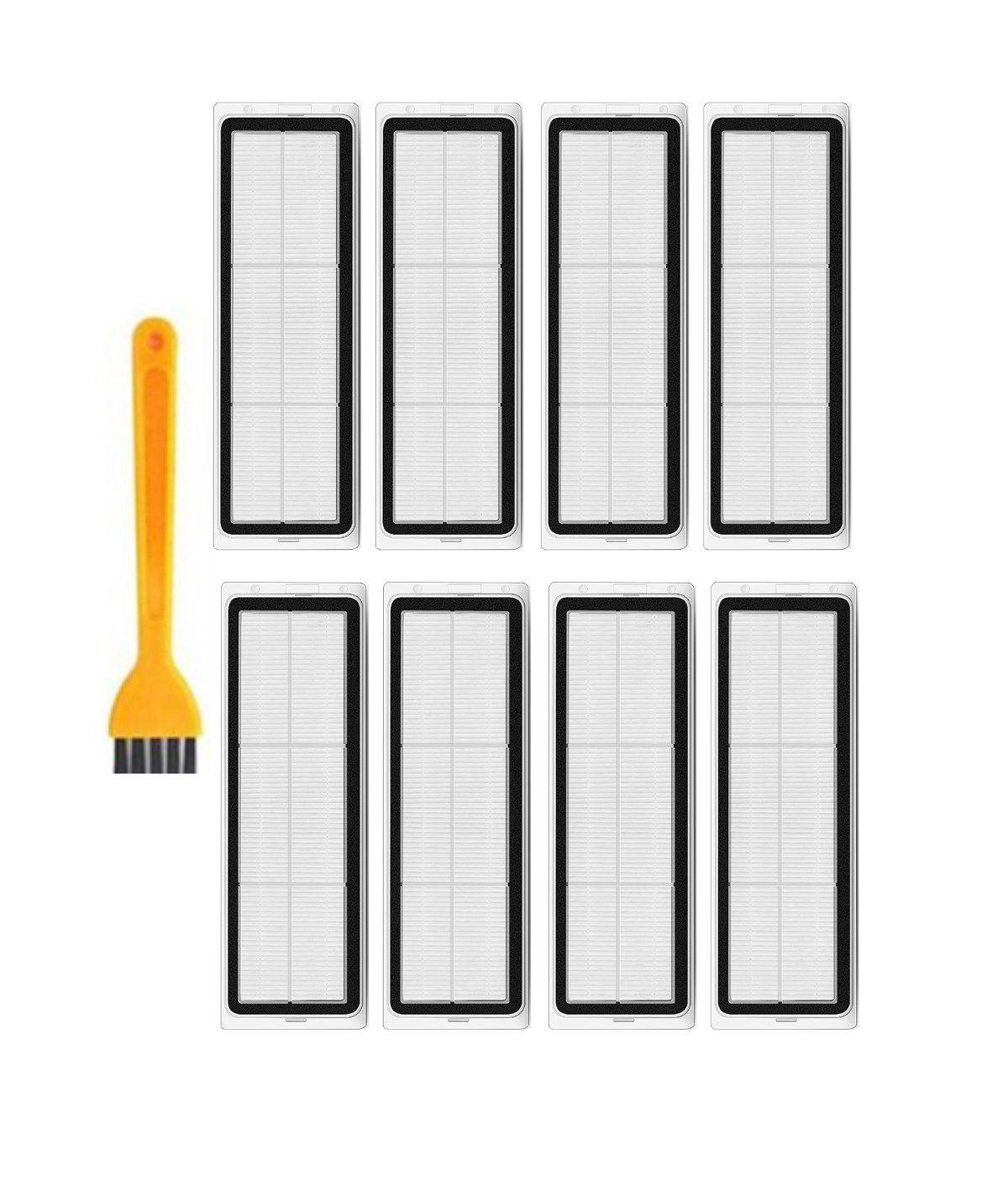 Xiaomi 2C Vacuum Mop Uyumlu Yedek Hepa Filtre ve Temizleme Fırçası-9 Parça
