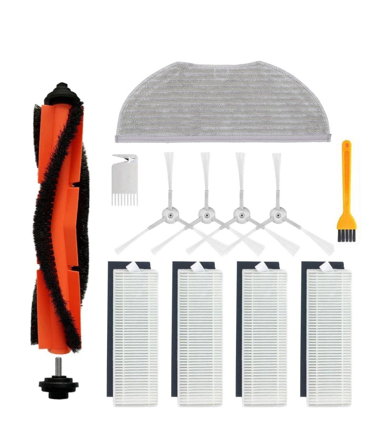 Xiaomi Essential MJSTG1 Uyumlu Yedek Fırça Filtre Mop Seti-12 Parça