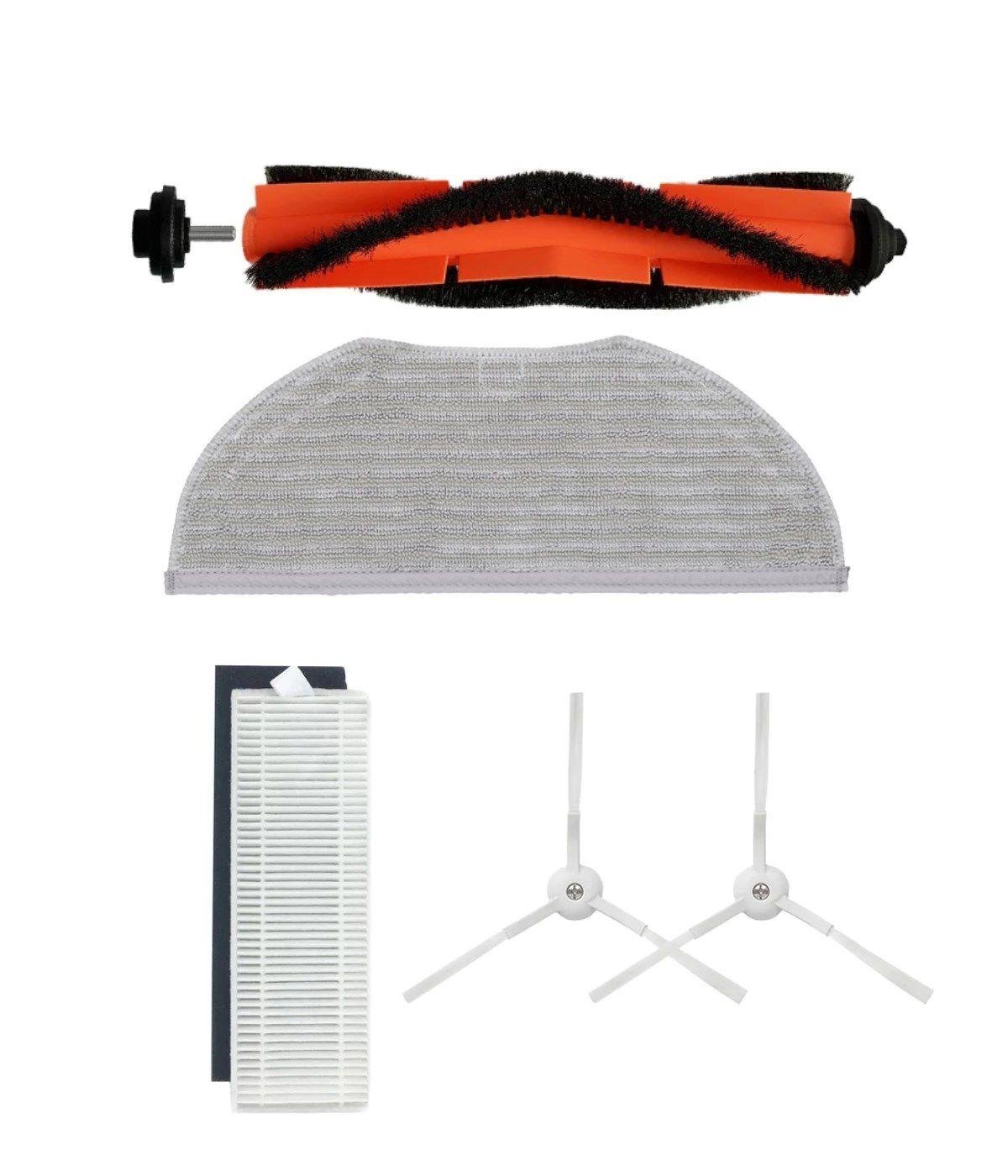 Xiaomi Essential MJSTG1 Uyumlu Yedek Fırça Filtre Mop Seti-5 Parça