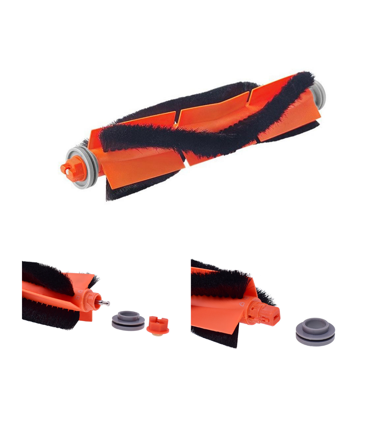 Xiaomi Mop 2 Pro (Siyah) MJST1SHW Uyumlu Yedek Fırça Filtre Mop Seti-16 Parça