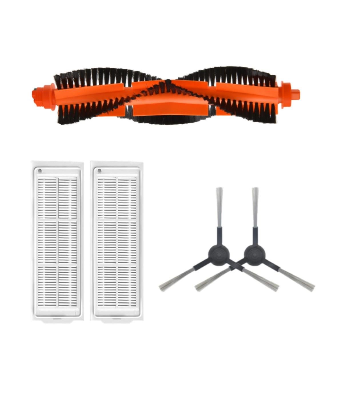 Xiaomi Mop 2S XMSTJQR2S Uyumlu Yedek Mopsuz Fırça Hepa Filtre Seti-5 Parça