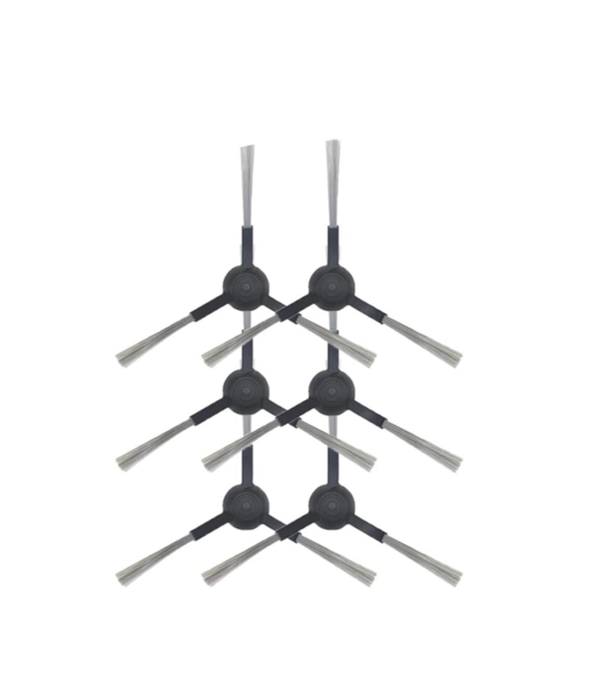 Xiaomi Mop 2S XMSTJQR2S Uyumlu Yedek Yan Fırça-6 Adet