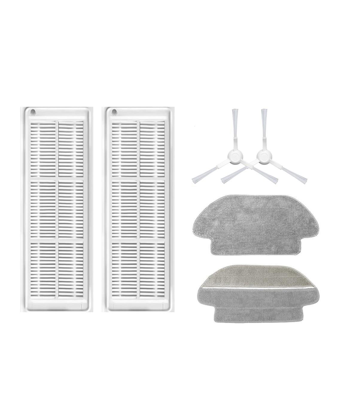 Xiaomi Mop 3C B106CN  Uyumlu Yedek Hepa Filtre Yan Fırça Mop-6 Parça