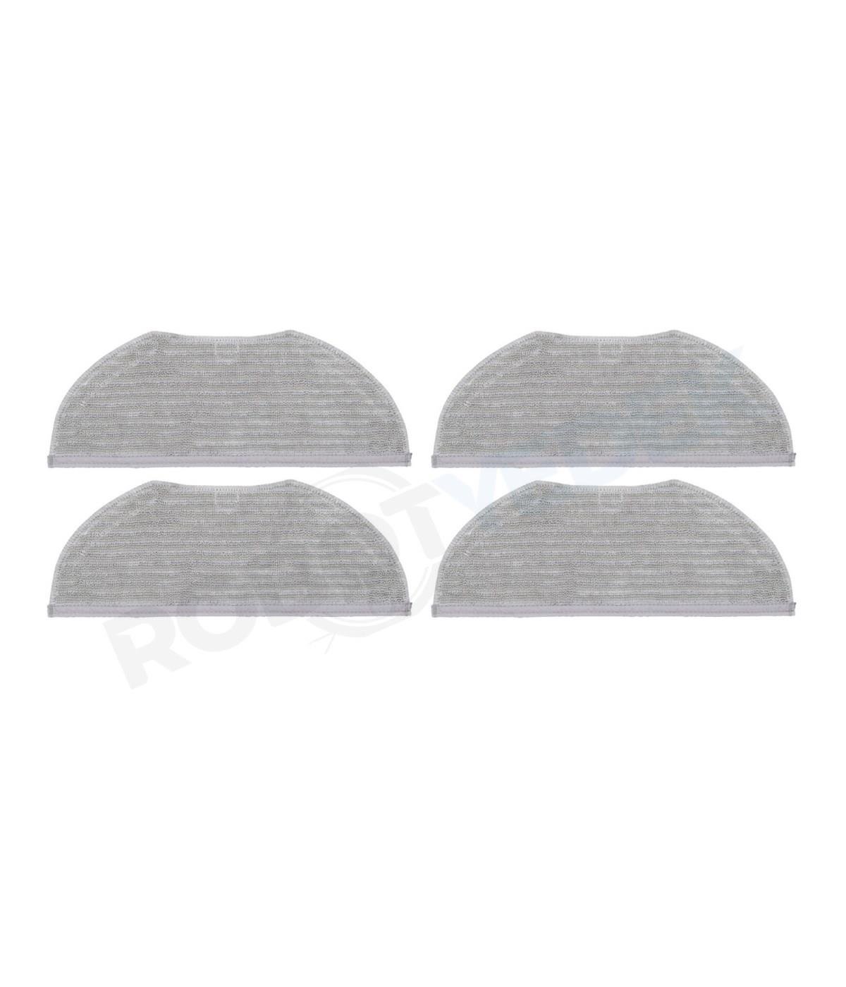 Xiaomi S10T STFCR01SZ Uyumlu 4 Adet Mop Fiber Bez Paspas-Tam Yüzey