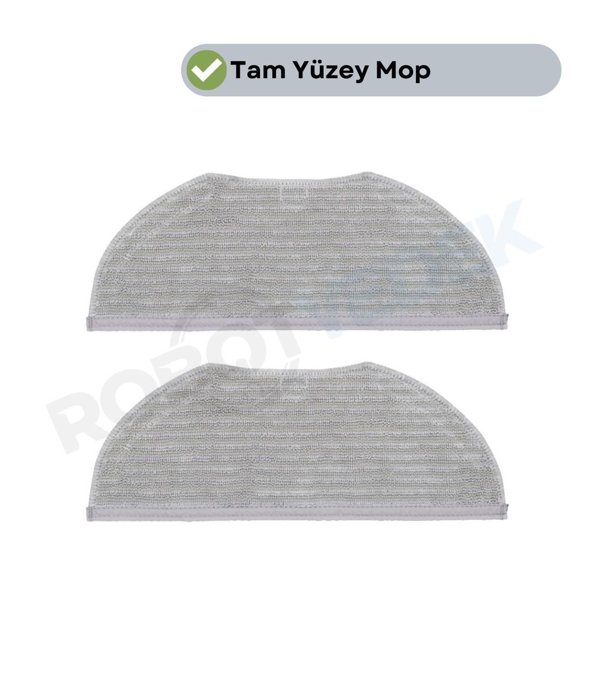 Xiaomi S40 OV81 (PRO DEĞİL) Uyumlu Uyumlu 2 Adet Mop Bez