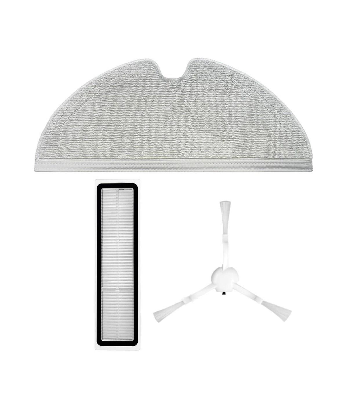 Xiaomi Trouver Finder LDS Yedek Fırça Hepa Filtre Mop Seti-3 Parça