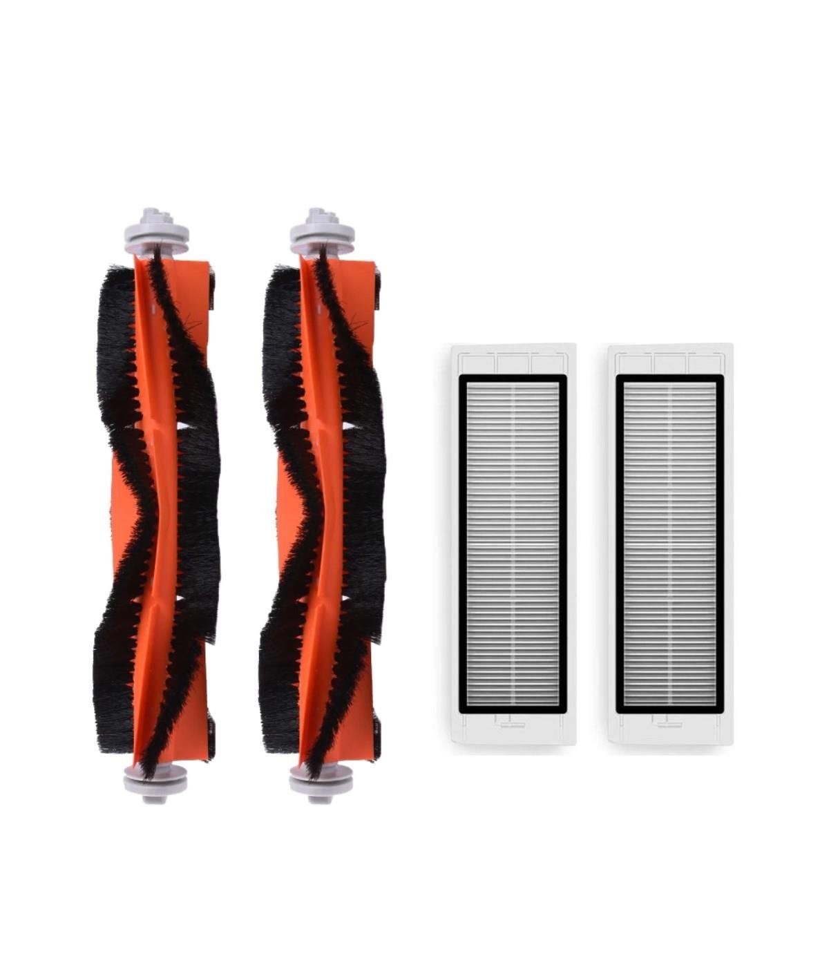 Xiaomi Vacuum Cleaner SDJQR02RR Uyumlu Yedek Ana Fırça ve Hepa Filtre-4 Parça