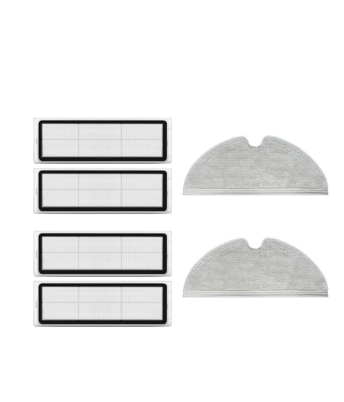 Xiaomi Vacuum Mop 2 Pro+(Kameralı) Uyumlu Yedek Hepa Filtre ve Mop-6 Parça