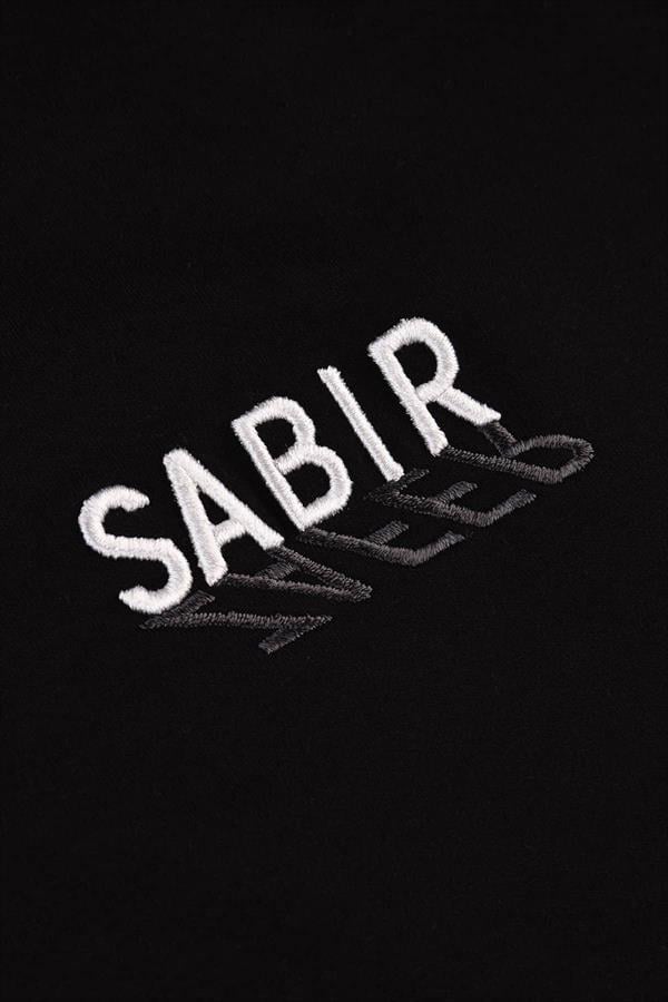 Koordinat Tasarım Bisiklet Yaka 2 Iplik Diagonal Likrali Siyah Takım