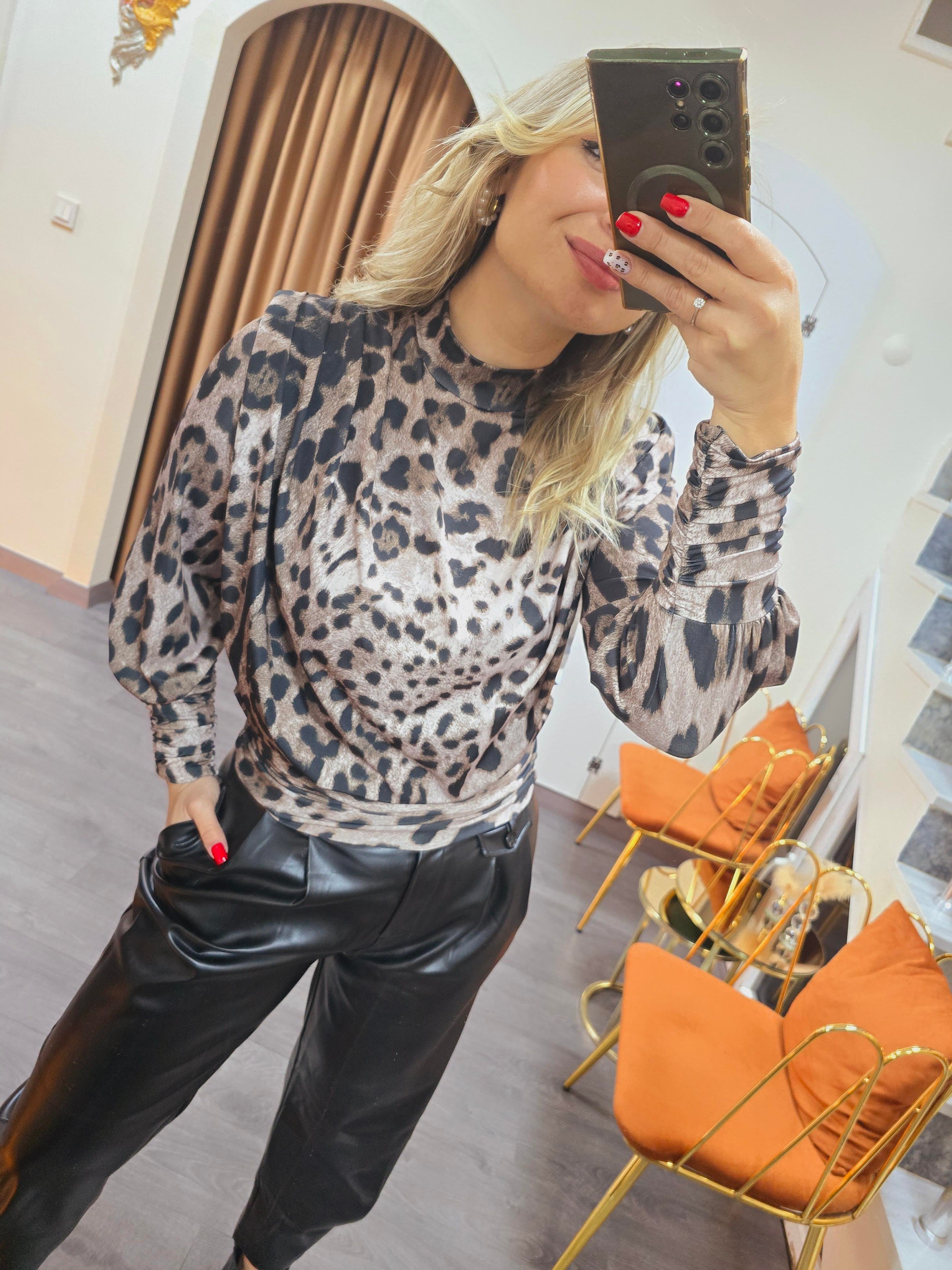LEOPAR BLUZ