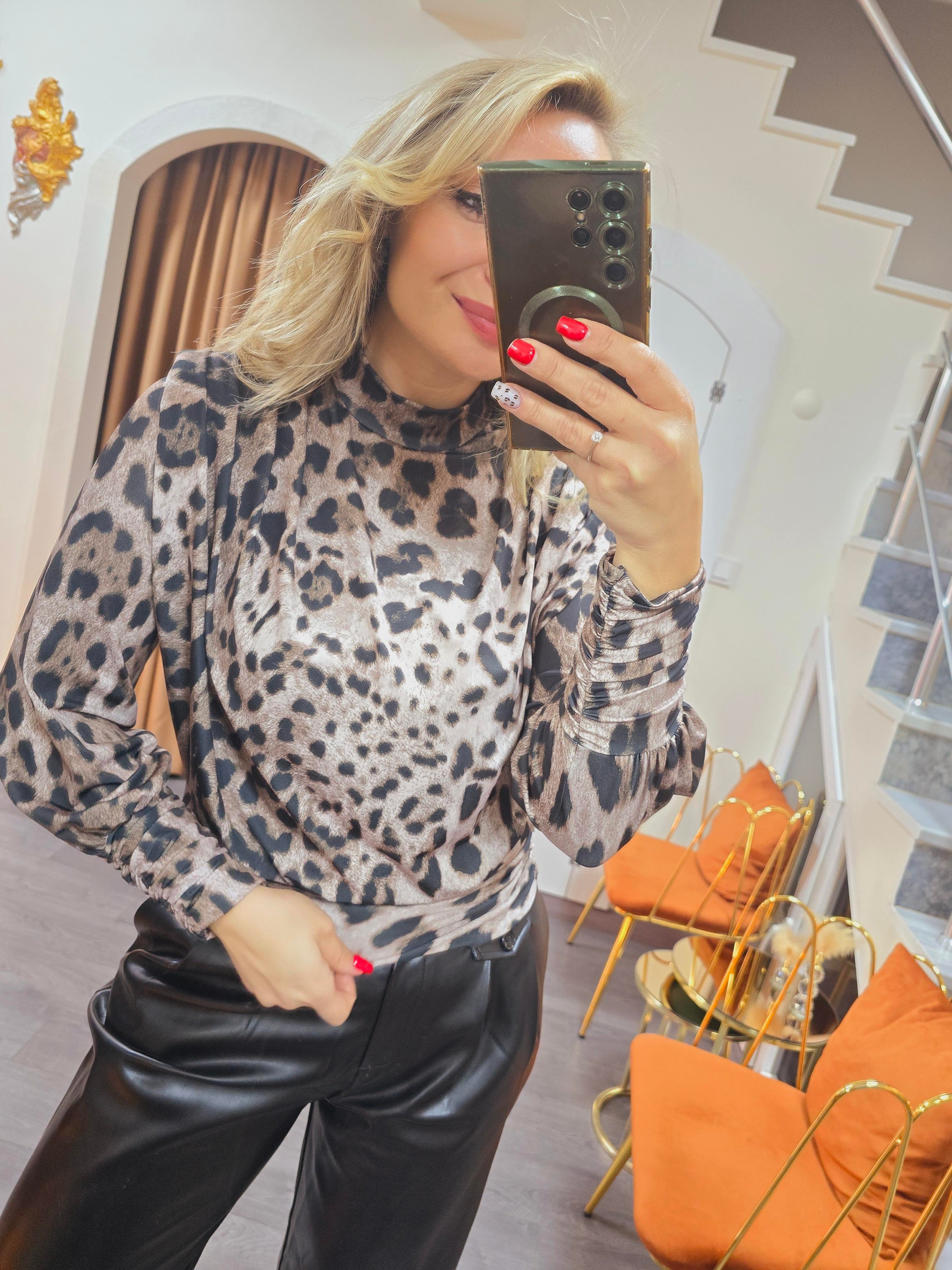 LEOPAR BLUZ