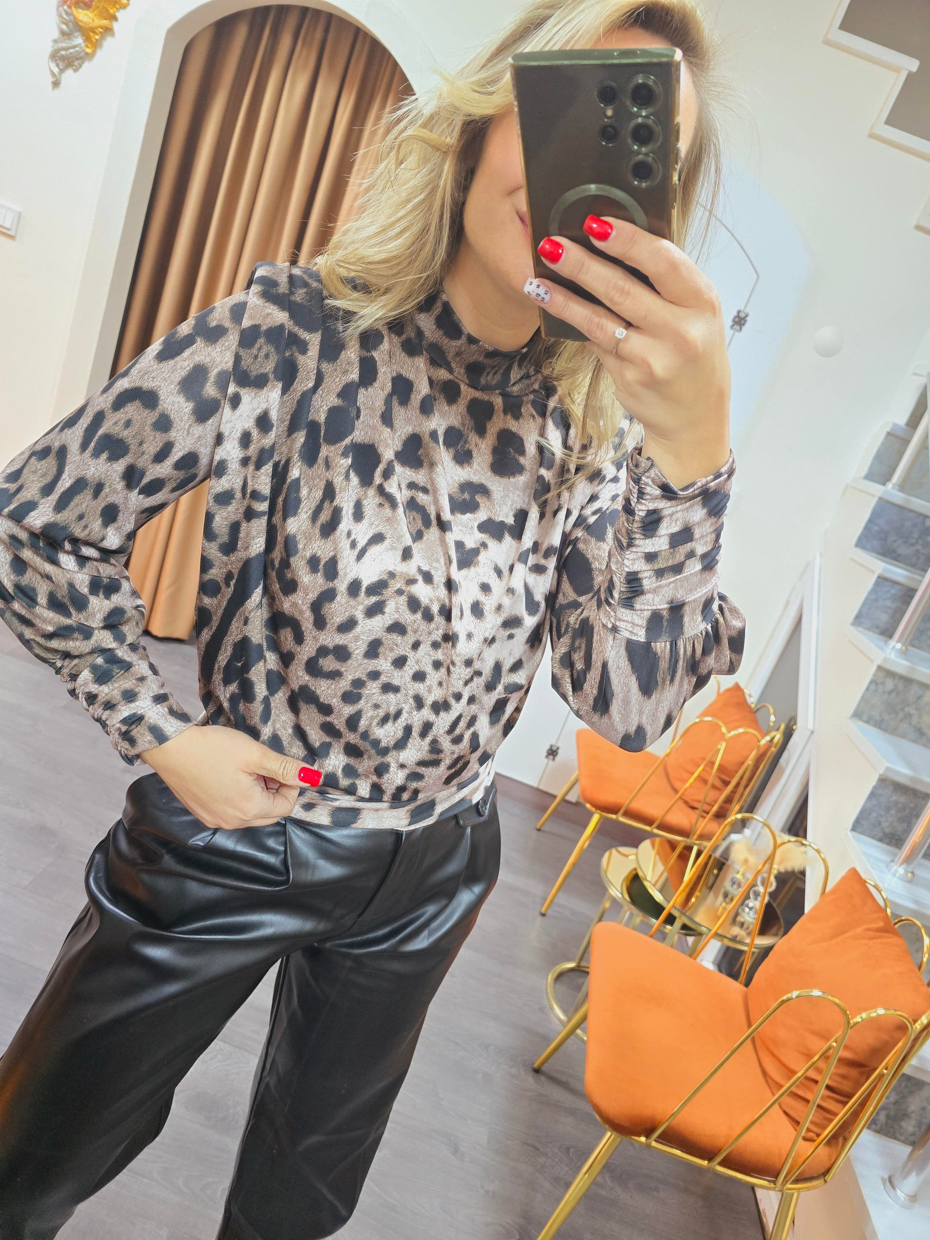 LEOPAR BLUZ