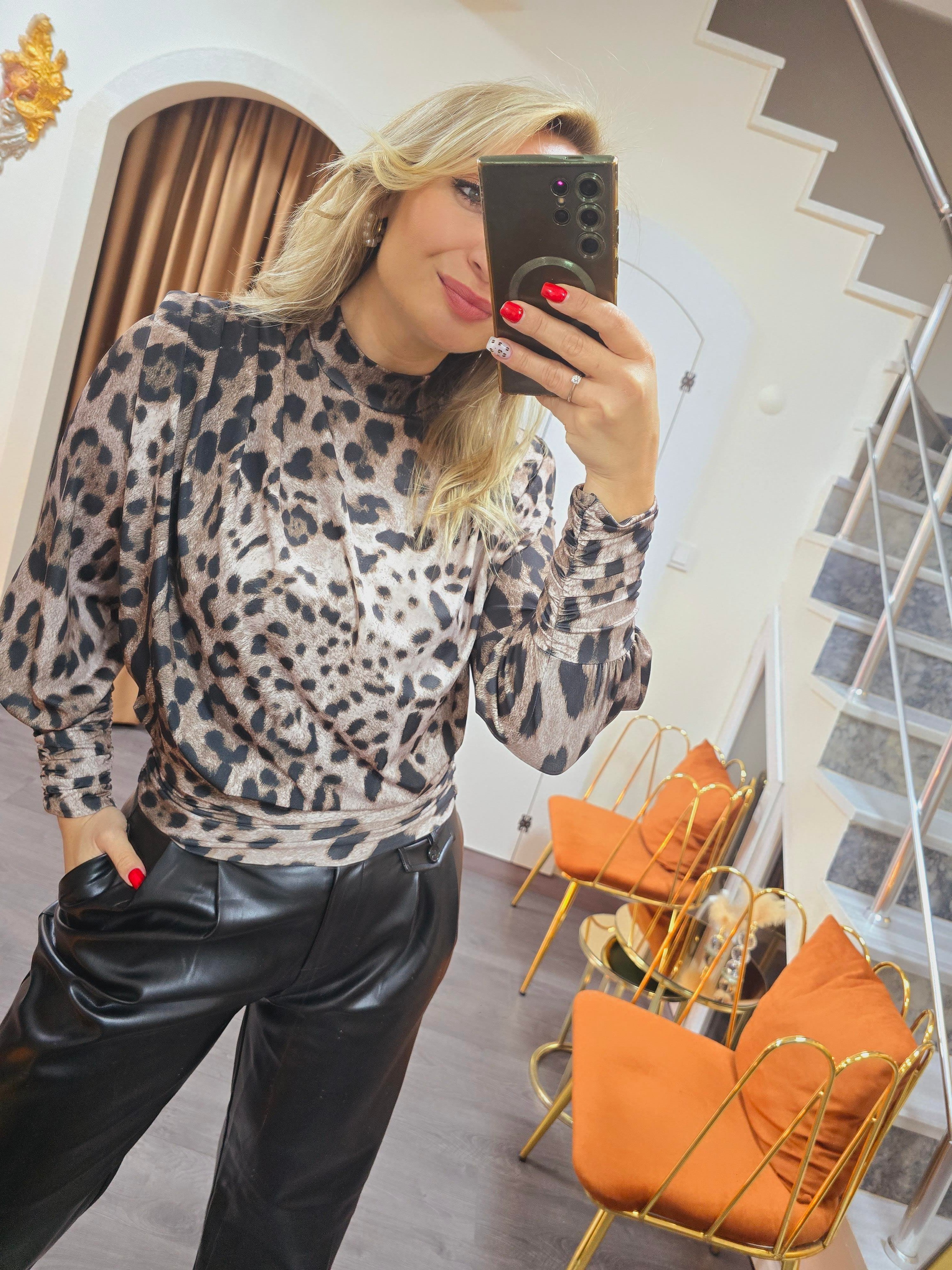 LEOPAR BLUZ