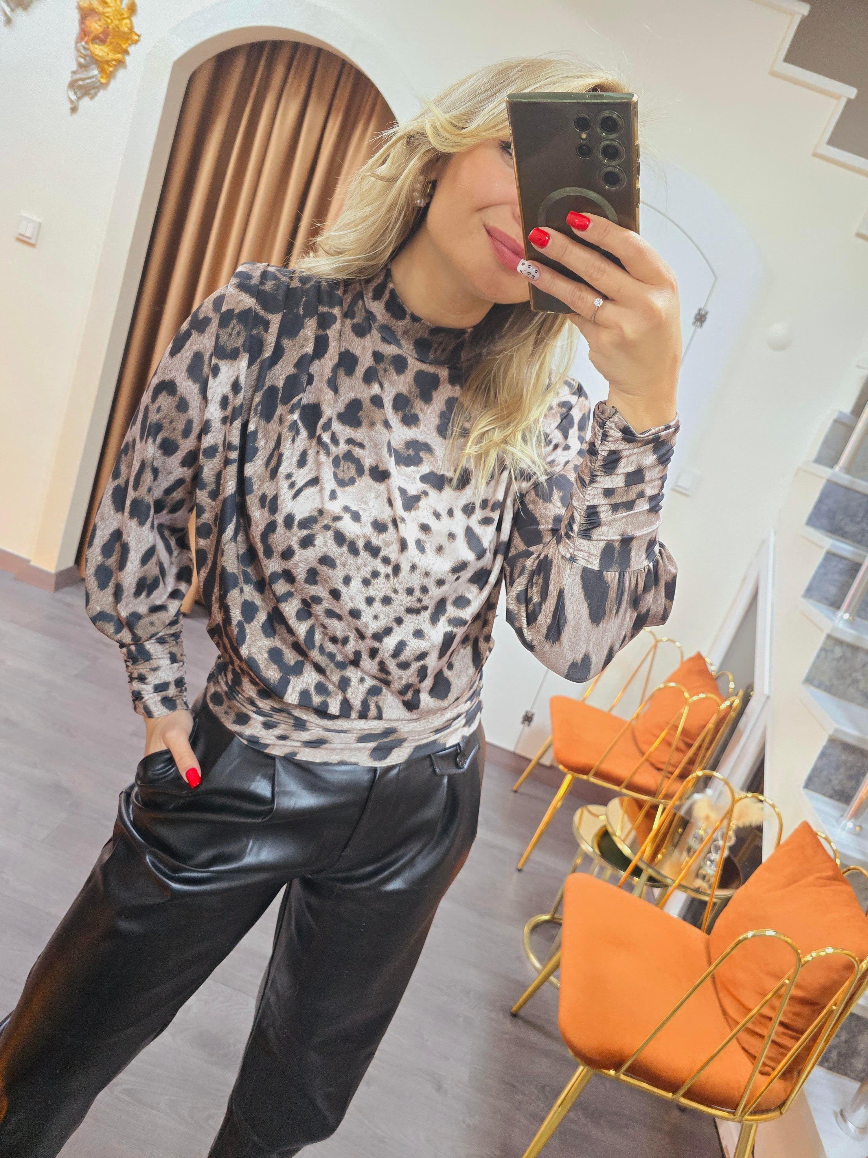 LEOPAR BLUZ