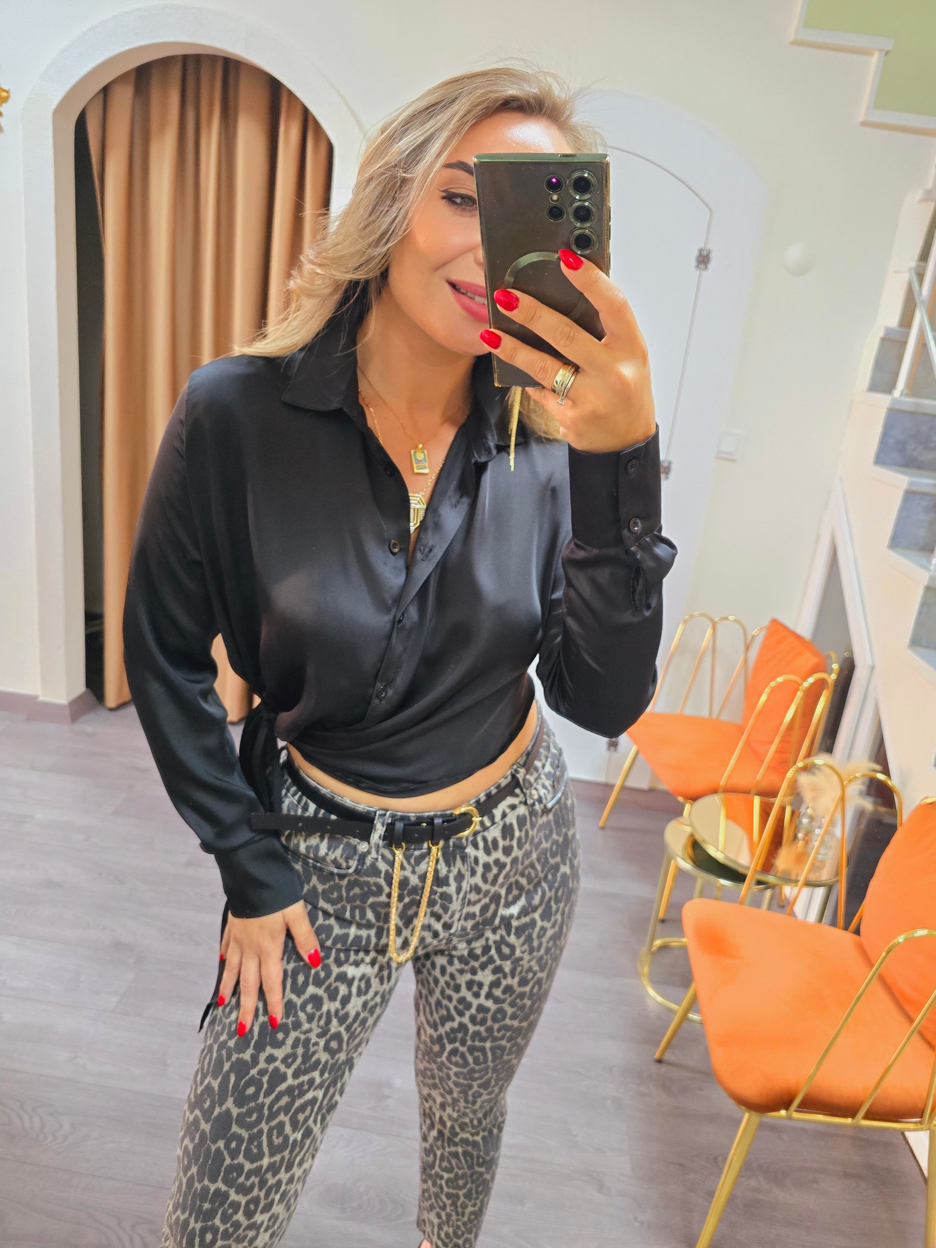 LEOPAR DESEN FULL LİKRALI JEAN