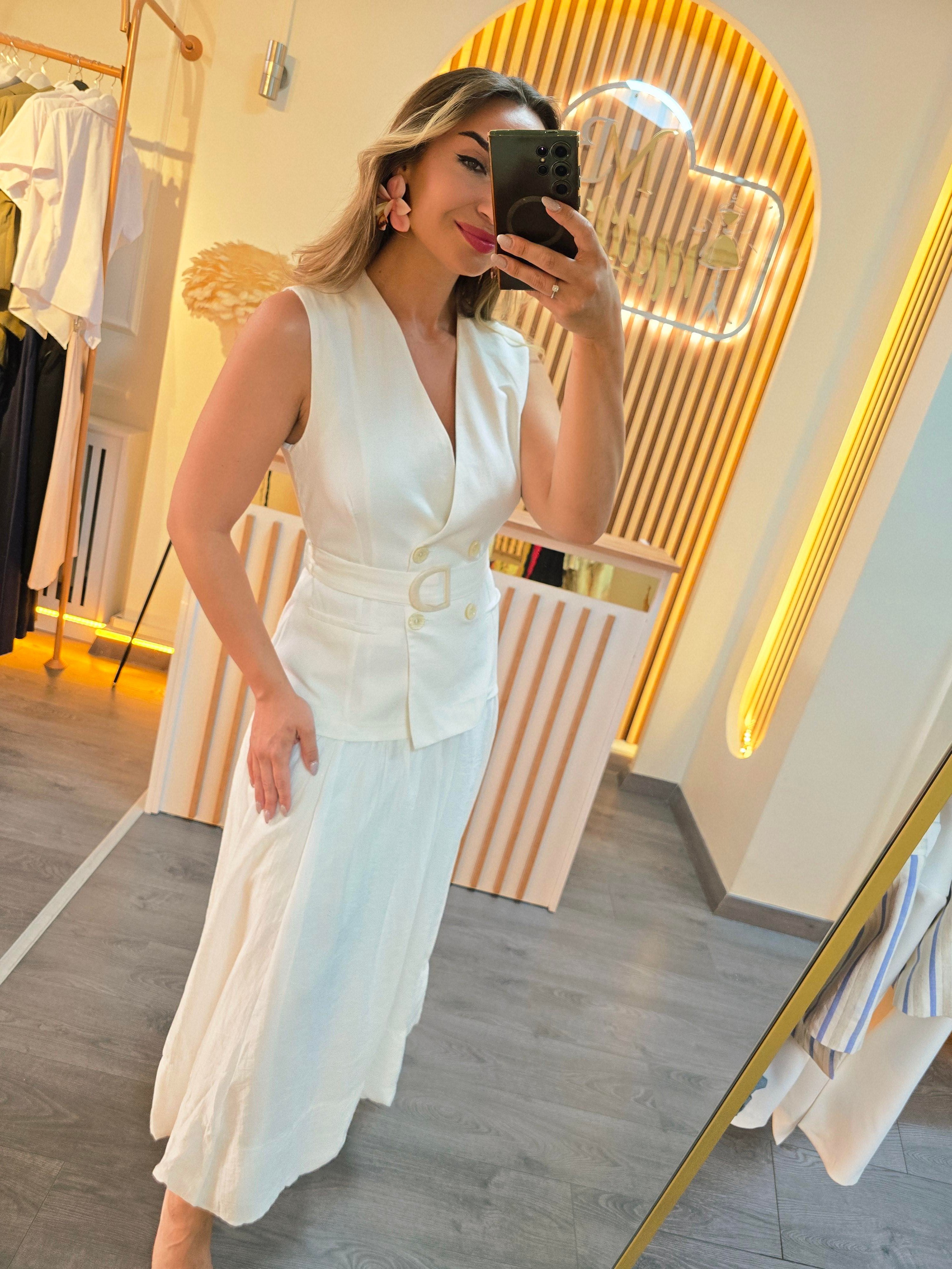 MARKA MODEL YELEKLİ ELBİSE