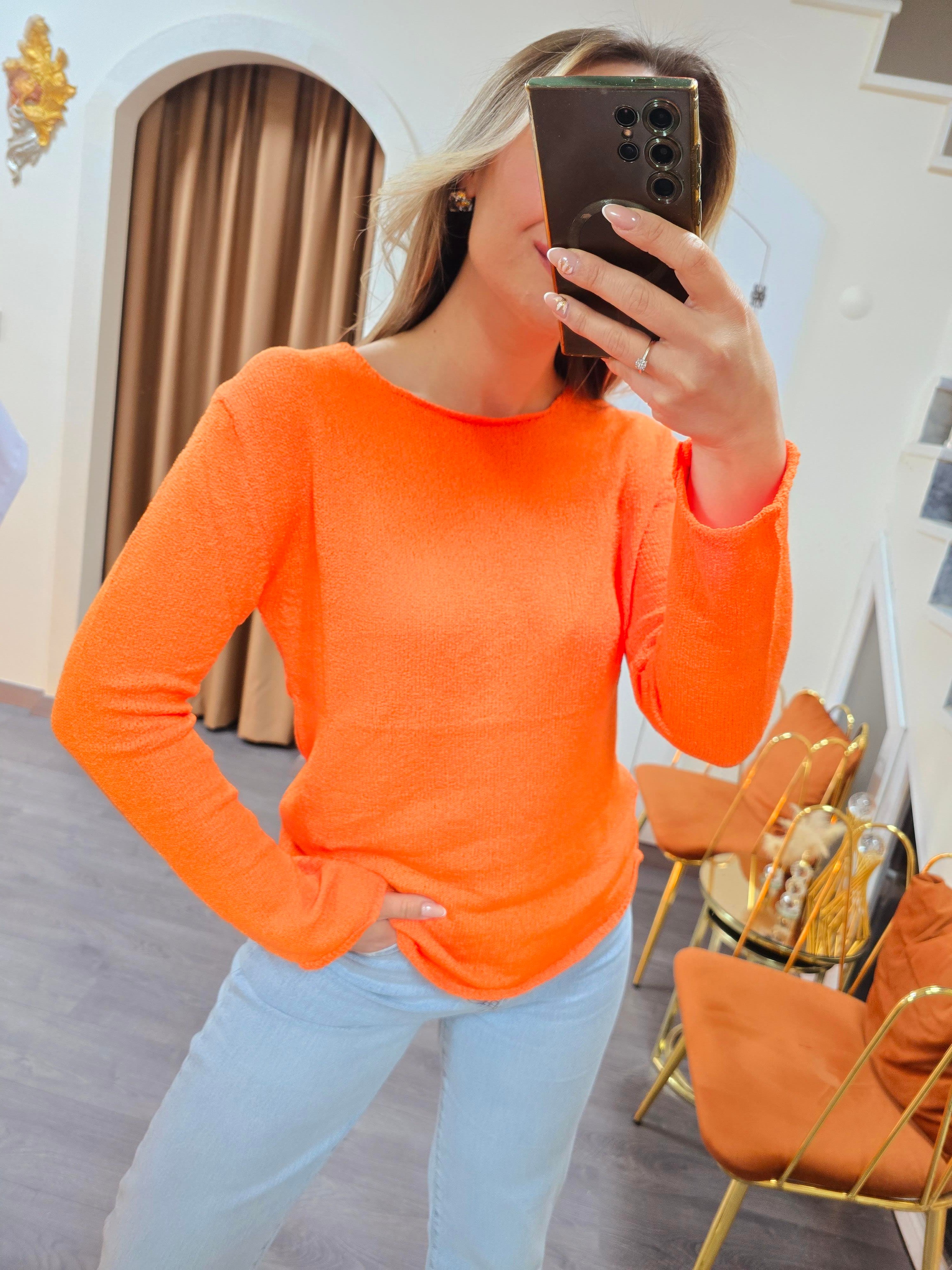 ORANJ İNCE TRİKO MEVSİMLİK 