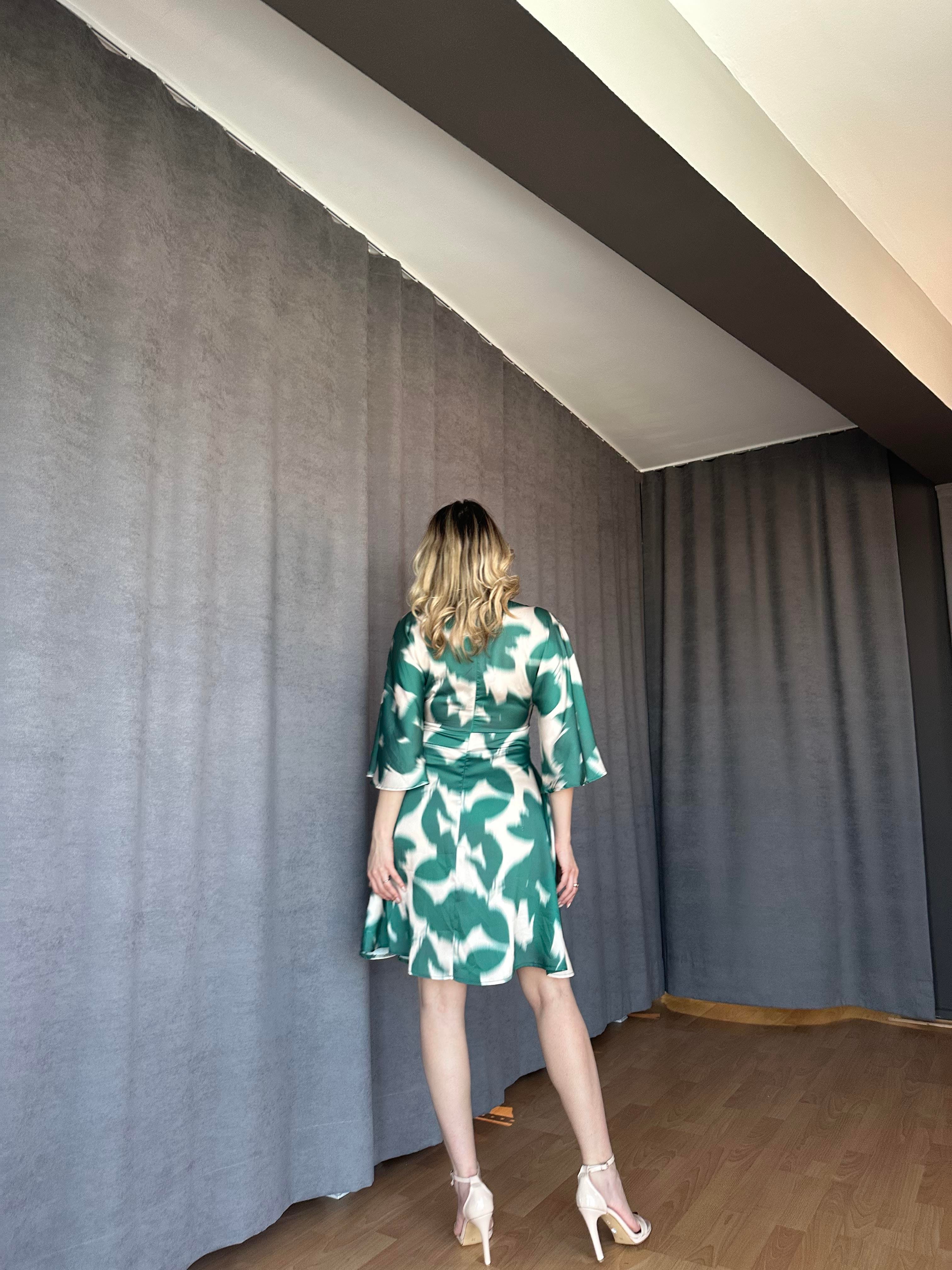 Önü Düğüm Model Elbise-Bursa