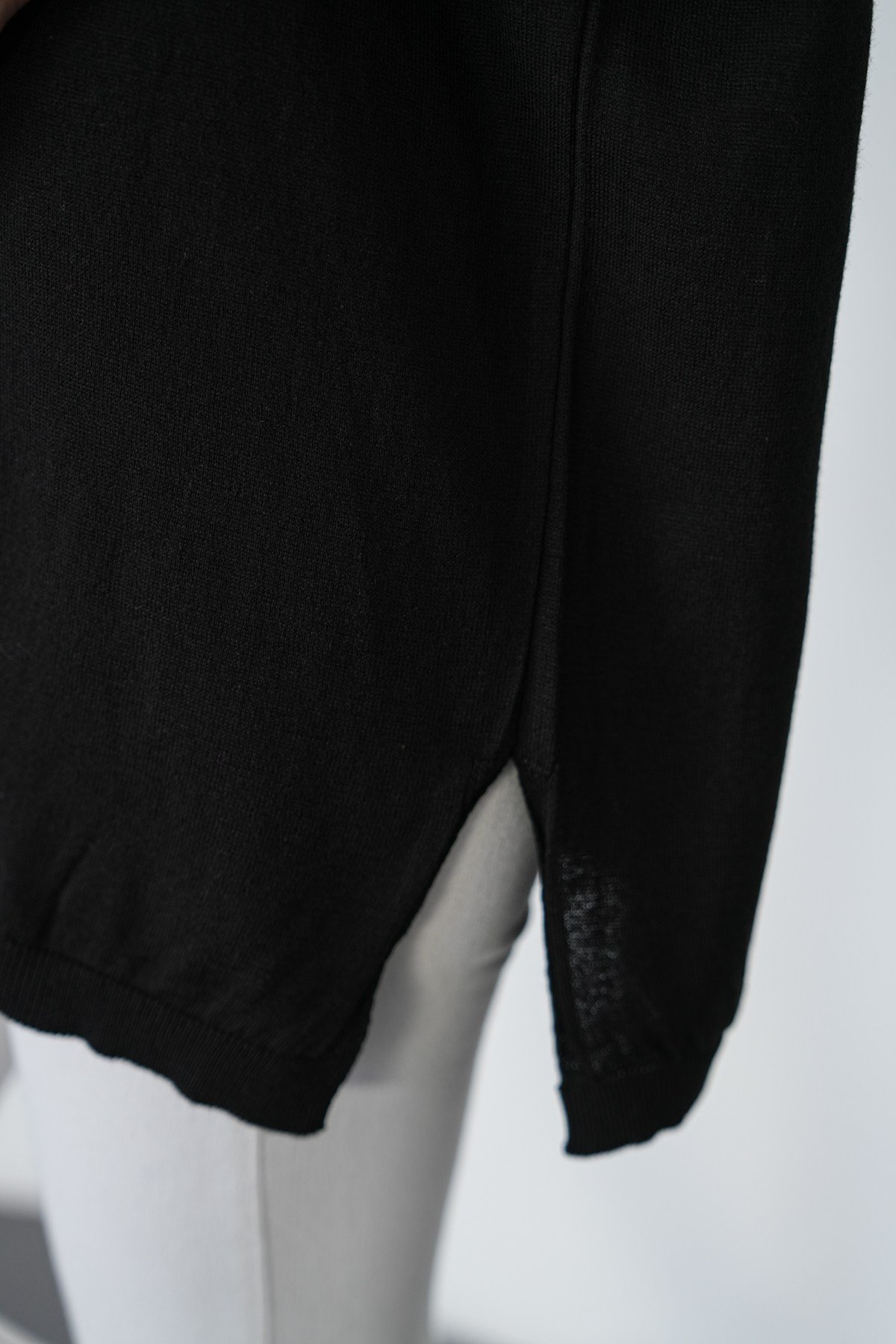 Oversize V Yaka Triko Kazak