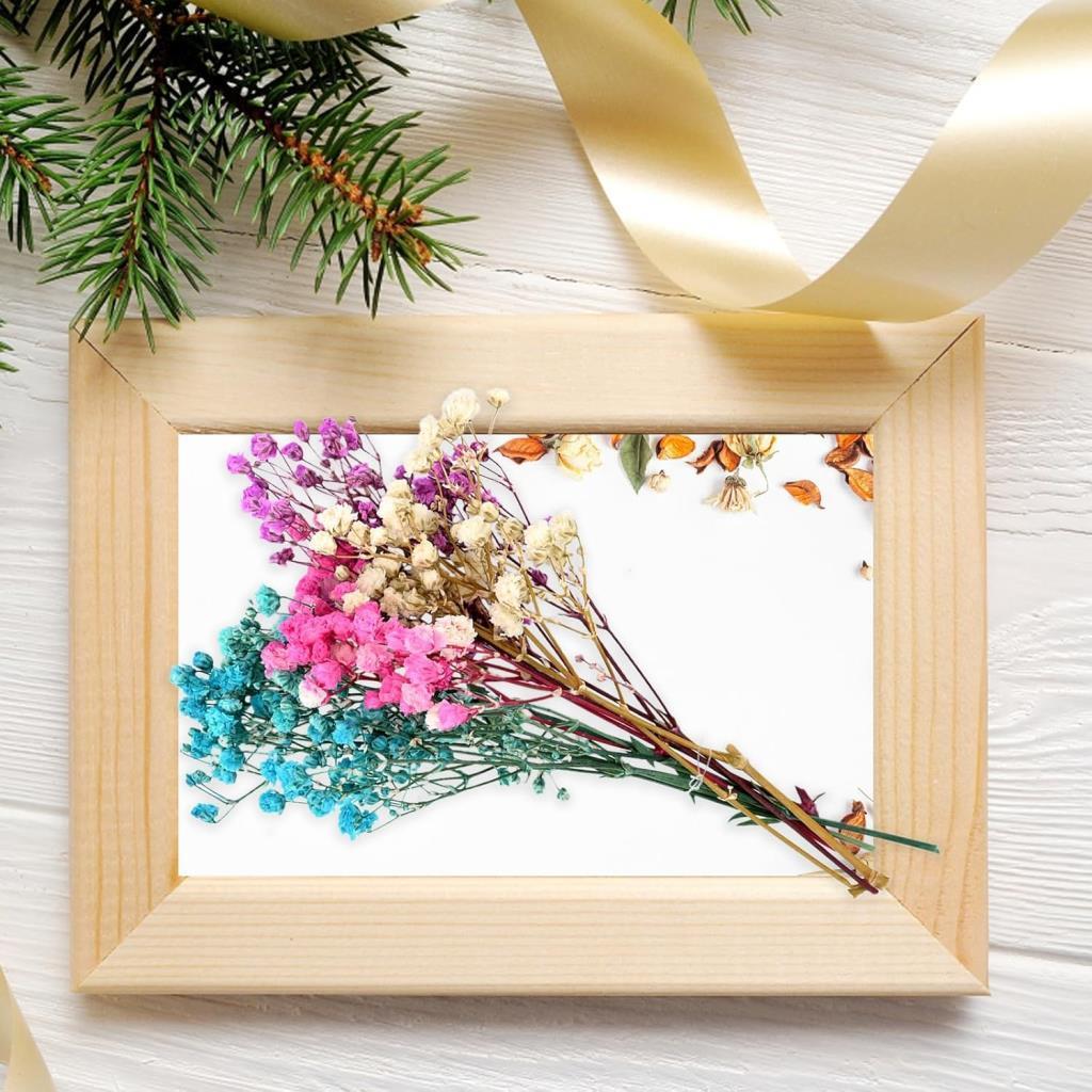 10lu Set Kuru Çiçek Doğal MAVİ Cipso Şoklanmış Bozulmaz