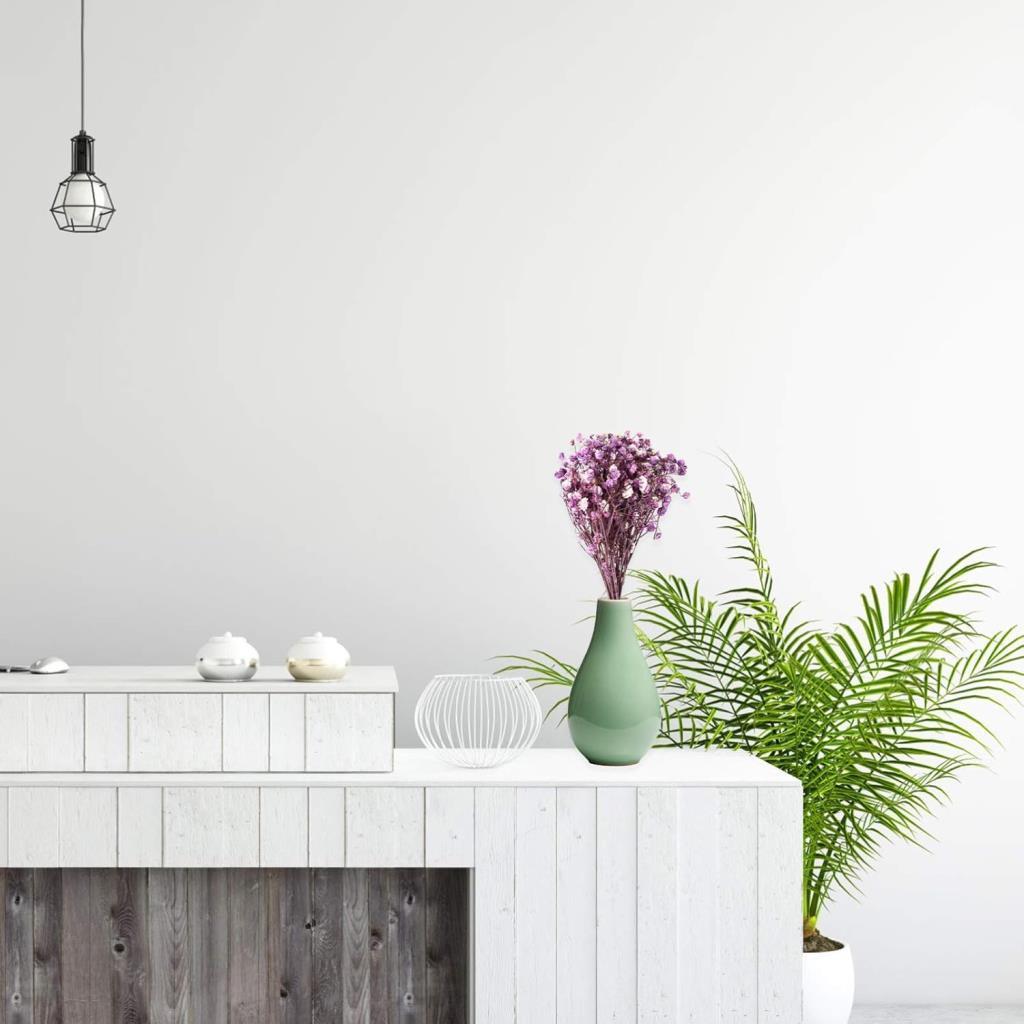 10lu Set Kuru Çiçek Doğal MOR Cipso Şoklanmış Bozulmaz