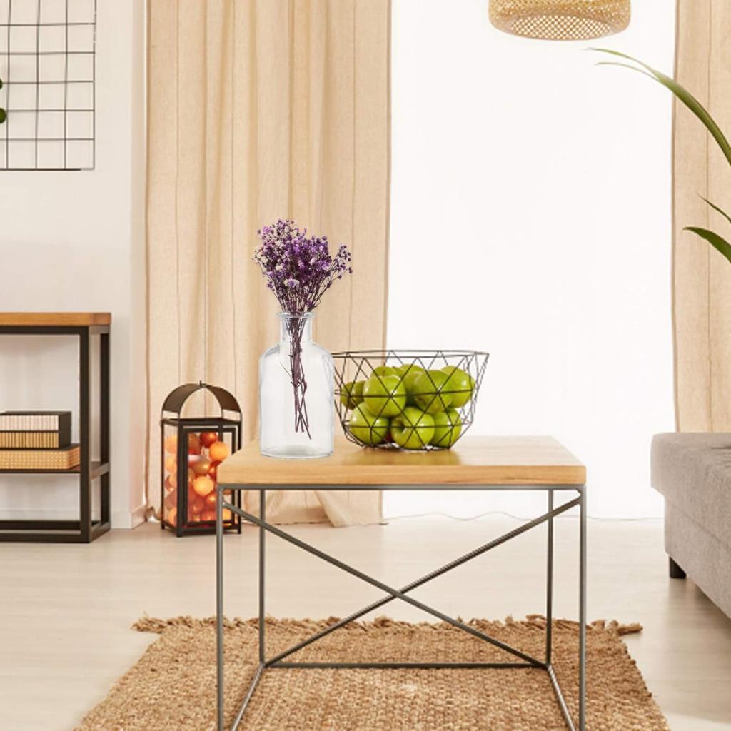 10lu Set Kuru Çiçek Doğal MOR Cipso Şoklanmış Bozulmaz