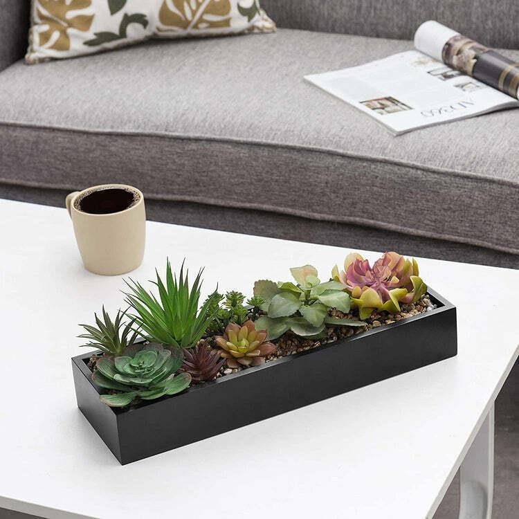 10lu Set Yapay Çiçek Kaktüs Sukulent Modelleri 10 Karışık Model Skulent
