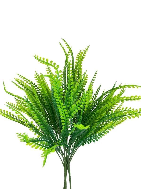 3lüSet Yapay Çiçek Kuşkonmaz Demet Garnitür Yeşil Aradal Dekoratif Yapay Bitki