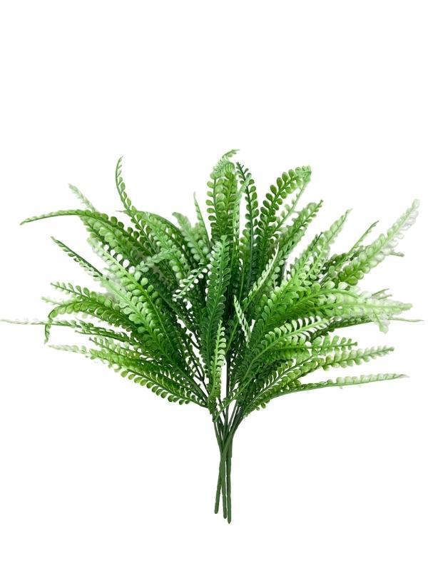 3lüSet Yapay Çiçek Kuşkonmaz Yeşilbeyaz Demet Garnitür Aradal Dekoratif Yapay Bitki