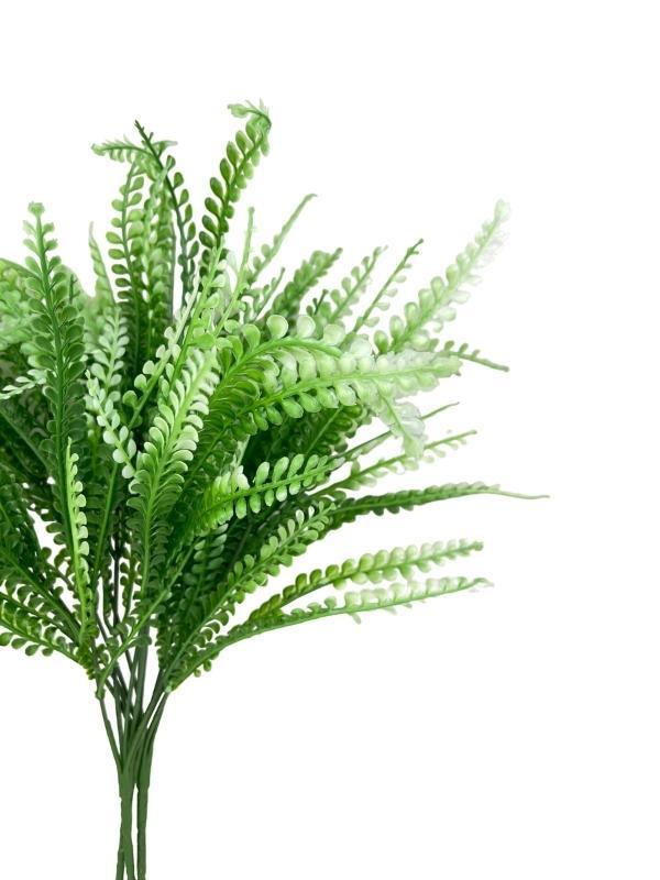 3lüSet Yapay Çiçek Kuşkonmaz Yeşilbeyaz Demet Garnitür Aradal Dekoratif Yapay Bitki