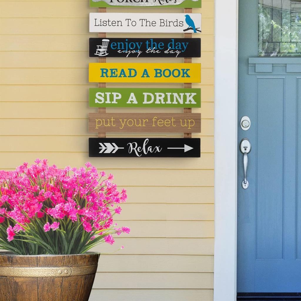 6lı Set Yapay Çiçek Sazlı Lotus Pembe Renk 7 Dal Plastik  30cm 