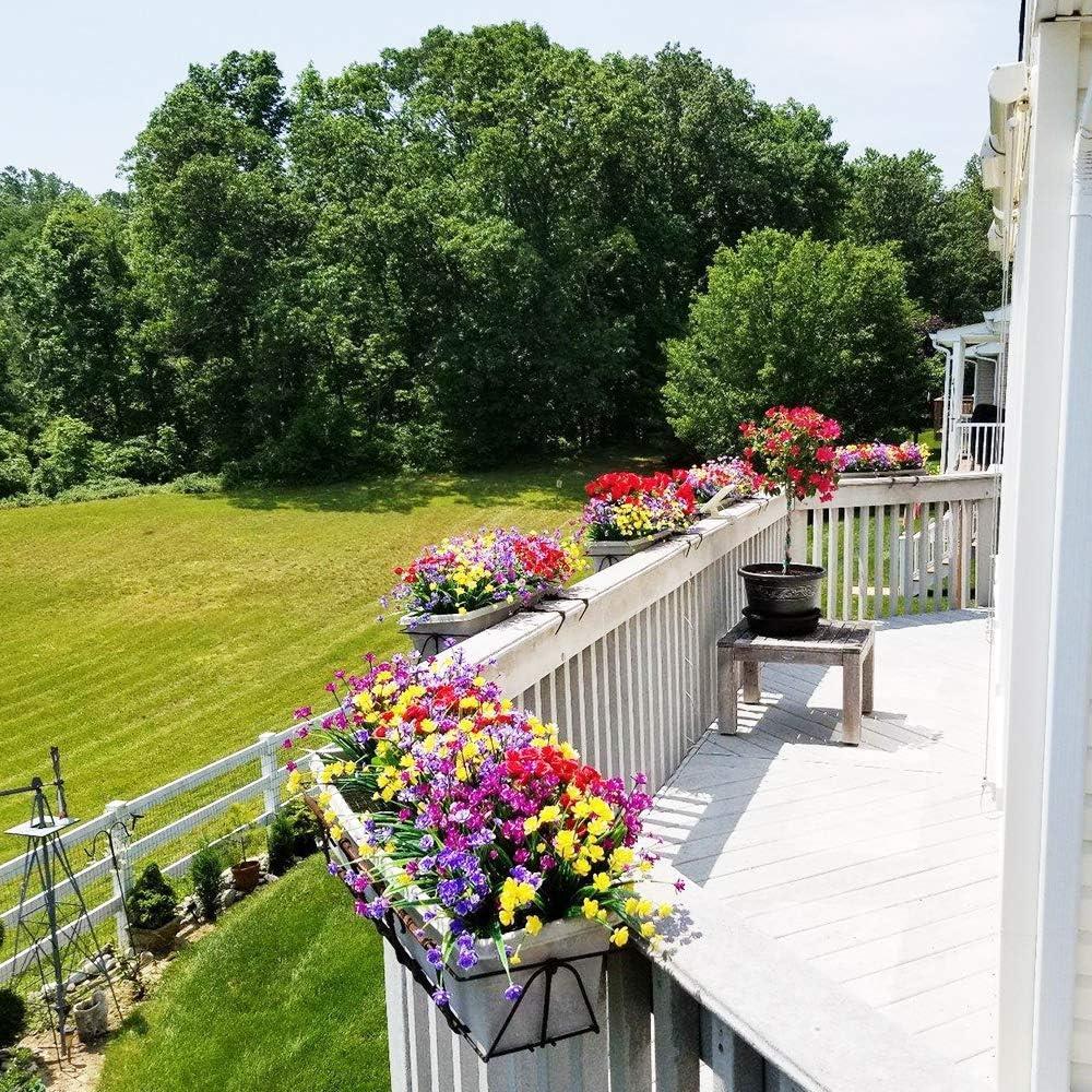 6lı Set Yapay Çiçek Sazlı Lotus Pembe Renk 7 Dal Plastik  30cm 