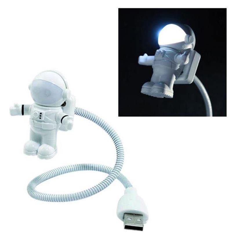 Astronot Lamba Led Usb Gece Lambası Klavye ışığı Kitap Okuma Işığı