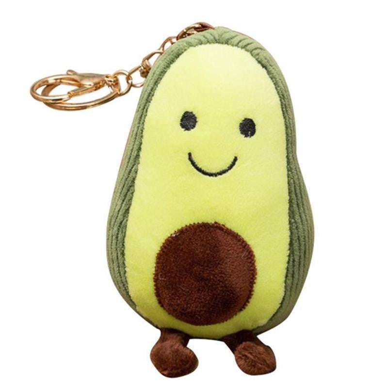 Avokado Anahtarlık Çanta Süsü Peluş Avakado Anahtarlık