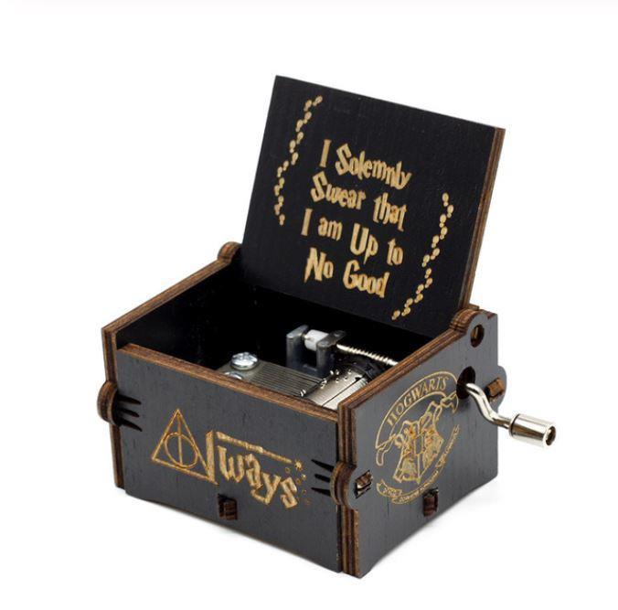 Harry Potter Müzik Kutusu Çevirmeli En Güzel Hediye Music Box 