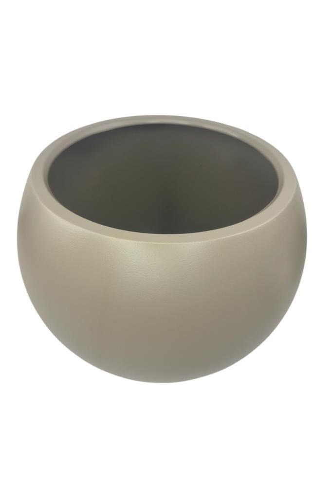 Küre Yuvarlak Top Vazo Dekoratif Saksı MOKKA 38*30cm