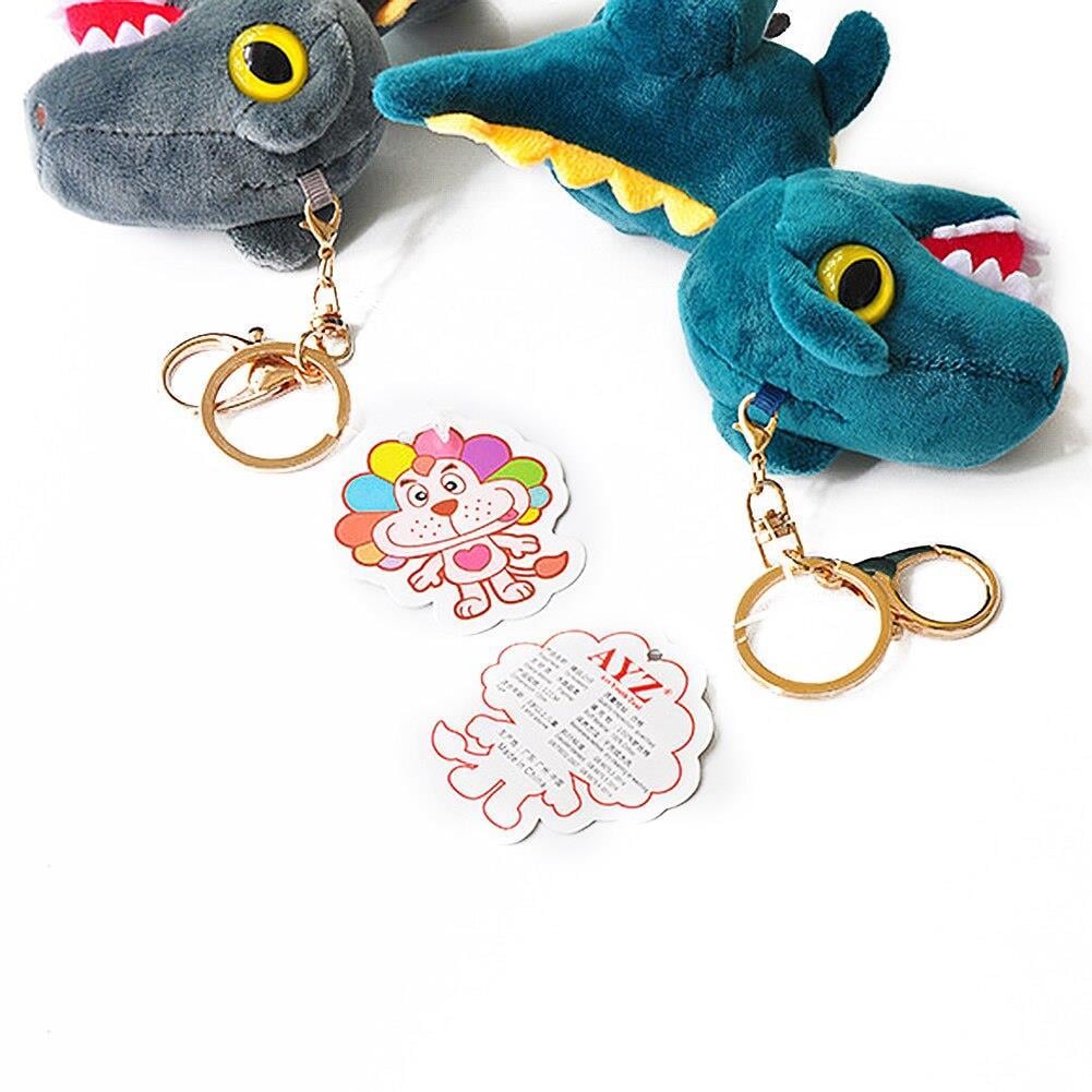 Mavi Dinazor Anahtarlık Çanta Süsü Peluş Dinozor Anahtarlık