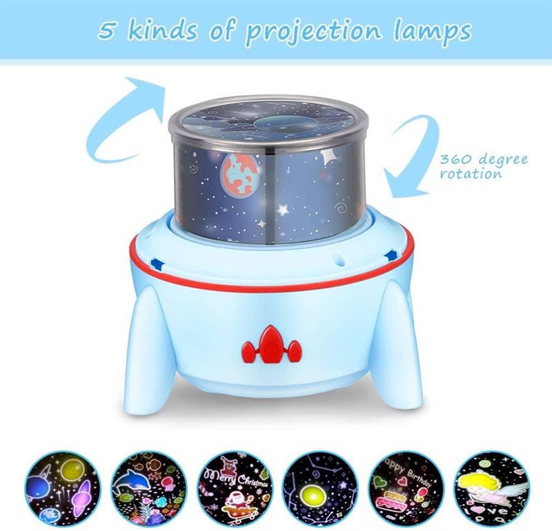 Roket Projektör Star Master Gece Lambası