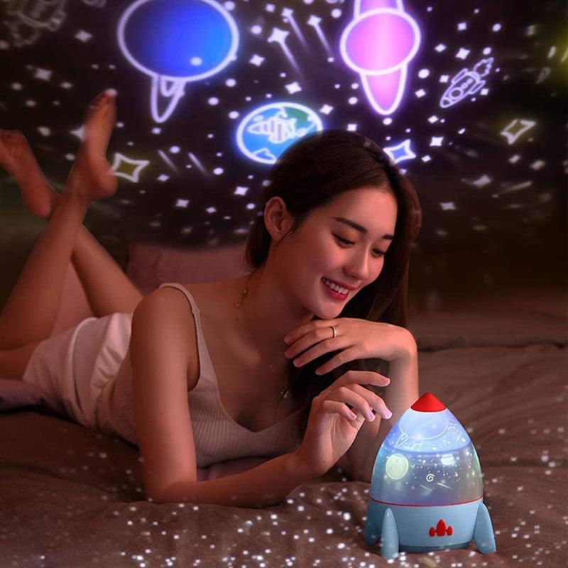 Roket Projektör Star Master Gece Lambası