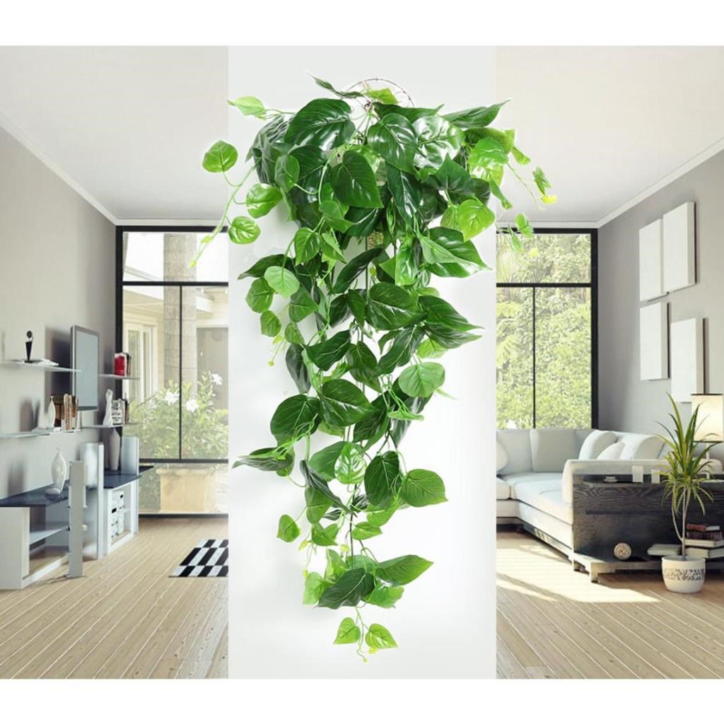 Sarkan Yeşil Yaprak Sarmaşık Yapay Çiçek 100x35cm Dev Bitki SY1 