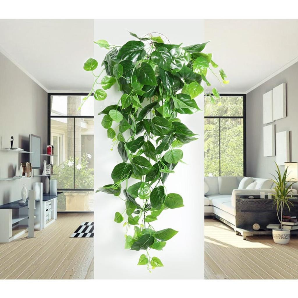 Sarkan Yeşil Yaprak Sarmaşık Yapay Çiçek 100x35cm Dev Bitki SY1 