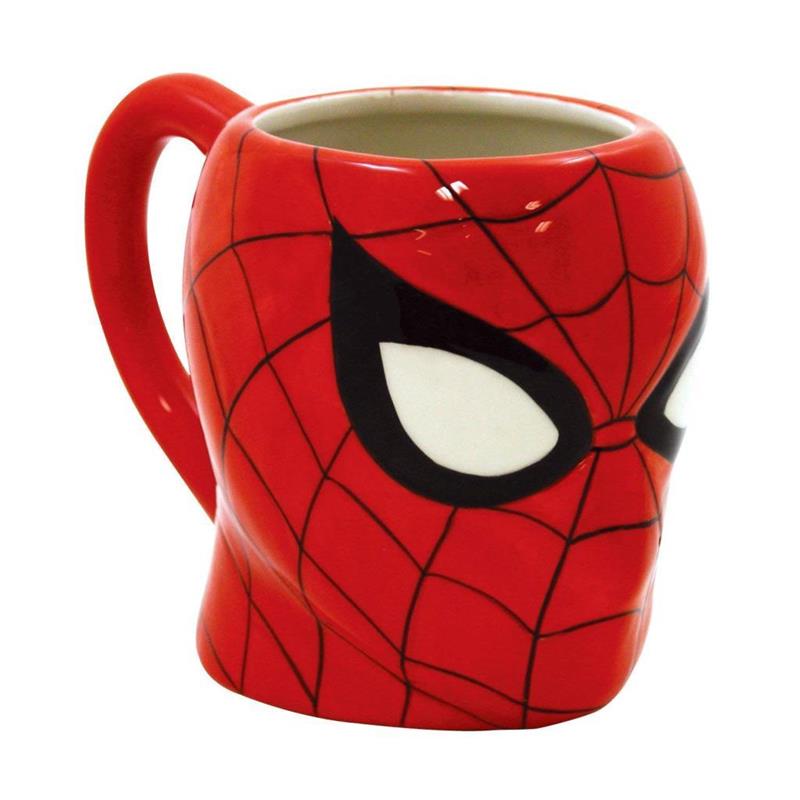 Süper Kahraman Örümcek Adam Marvel SpiderMan Kupa 3D Avengers Su Kahve Süt Çay Bardağı