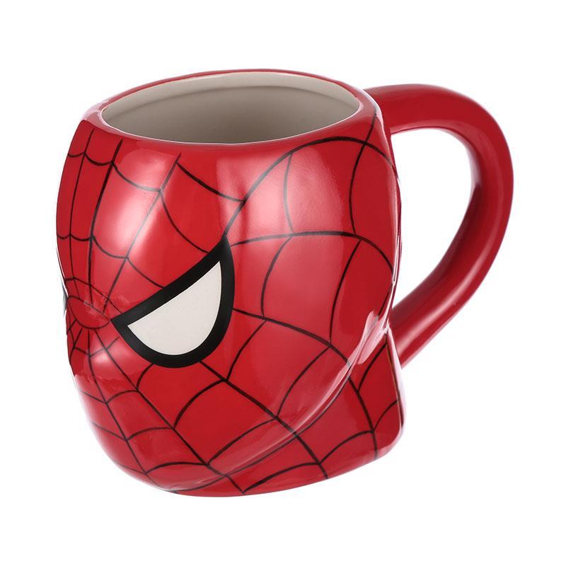 Süper Kahraman Örümcek Adam Marvel SpiderMan Kupa 3D Avengers Su Kahve Süt Çay Bardağı