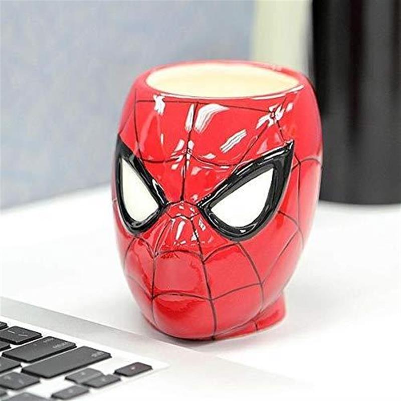Süper Kahraman Örümcek Adam Marvel SpiderMan Kupa 3D Avengers Su Kahve Süt Çay Bardağı