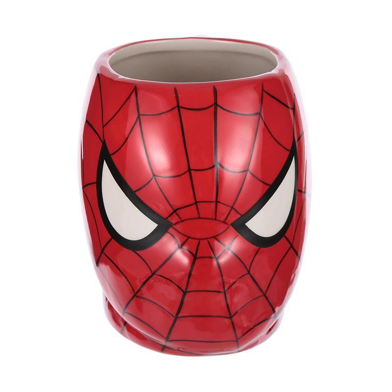 Süper Kahraman Örümcek Adam Marvel SpiderMan Kupa 3D Avengers Su Kahve Süt Çay Bardağı