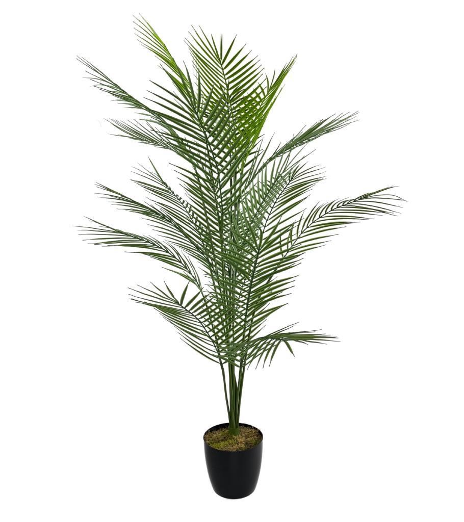 Yapay Ağaç Areka Ağacı Palmiye Ağacı Salon Bitkisi Yapay Areka 130 cm 20 Yaprak