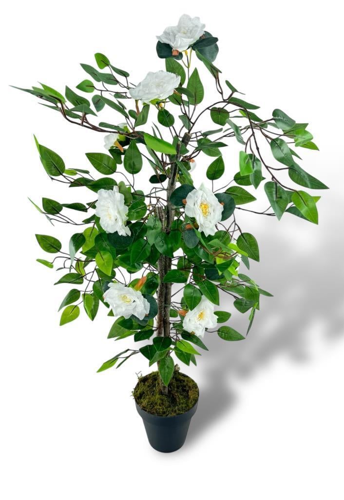 Yapay Ağaç Beyaz Nilüfer Ağacı 90cm